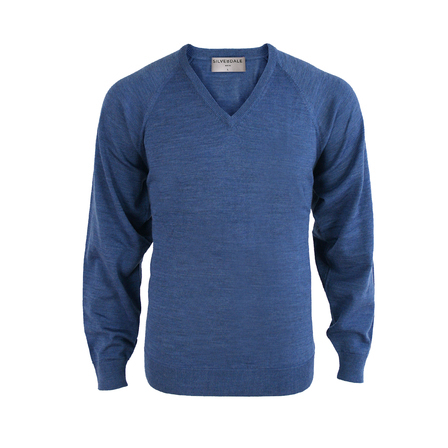 Extrafine Merino Classic Fit - Mystic Blue - Silverdale, Mens Clothing ...